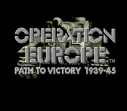 Operation Europe - Path to Victory 1939-45